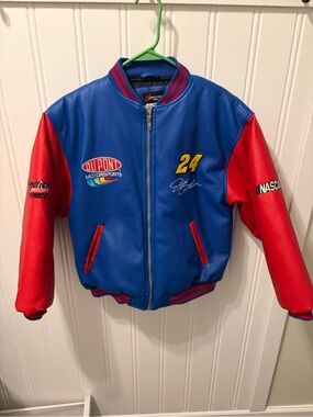 VTG Jeff Gordon #24 NASCAR Racing Jacket Youth Medium 10/12 Competitors View
